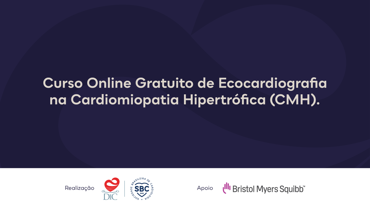 Curso de Ecocardiografia na Cardiomiopatia Hipertrófica